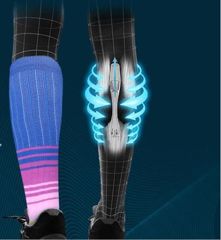 Kleurrijke Gedessineerde Compressiesokken (7 paren)