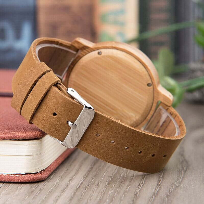 Houten horloge