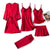 Zachte Zijden Pyjama Set