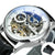 Forsining Heren Skelet Horloge