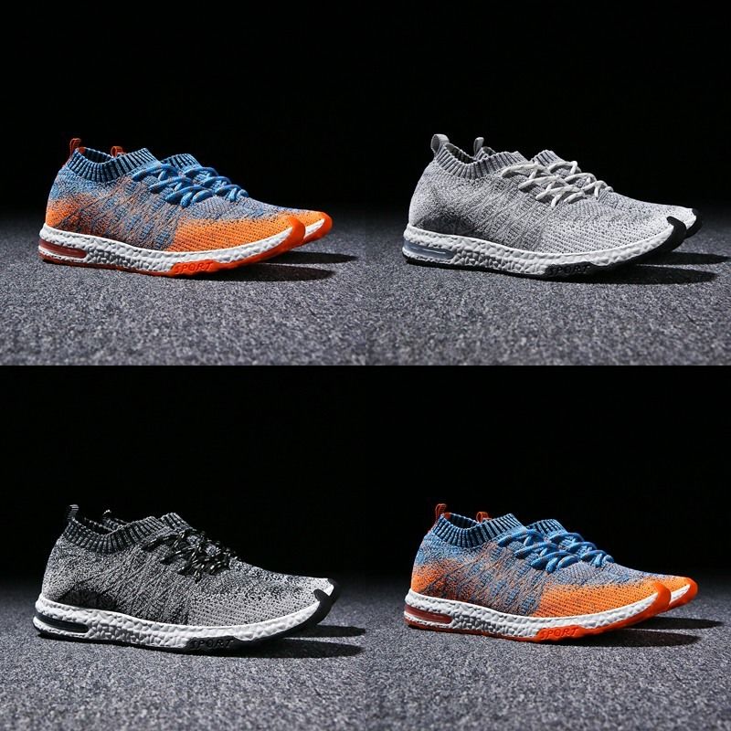 Fly-knitted Ademende Herensneakers