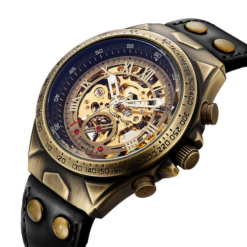 Steampunk Vintage Skelet Horloge