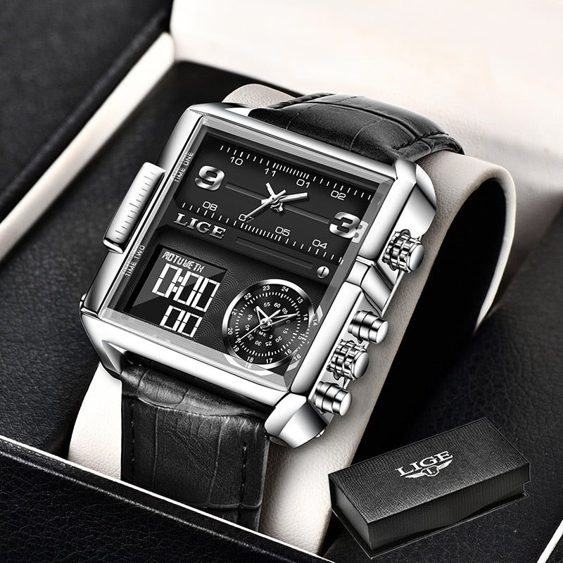 Militair Digitaal Herenhorloge