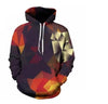 Realistische 3D Gedrukte Modieuze Hoodies