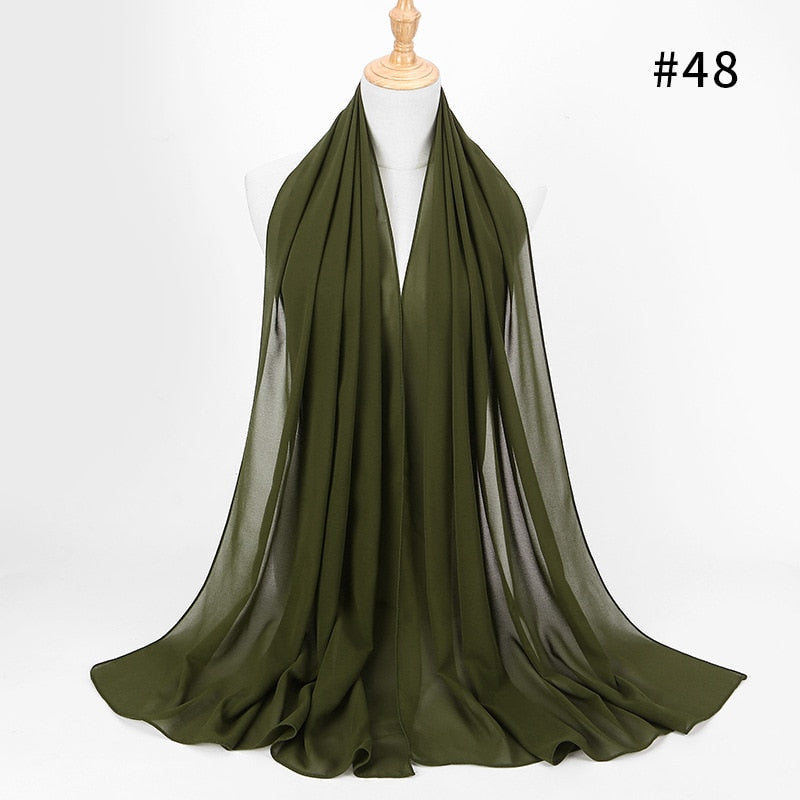 Chiffon Hijab Hoofdband