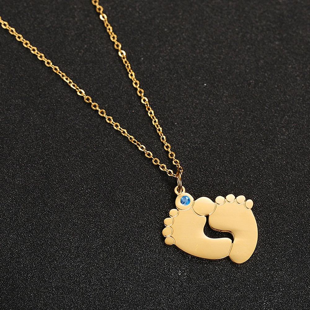 Custom Baby Voeten Halsband