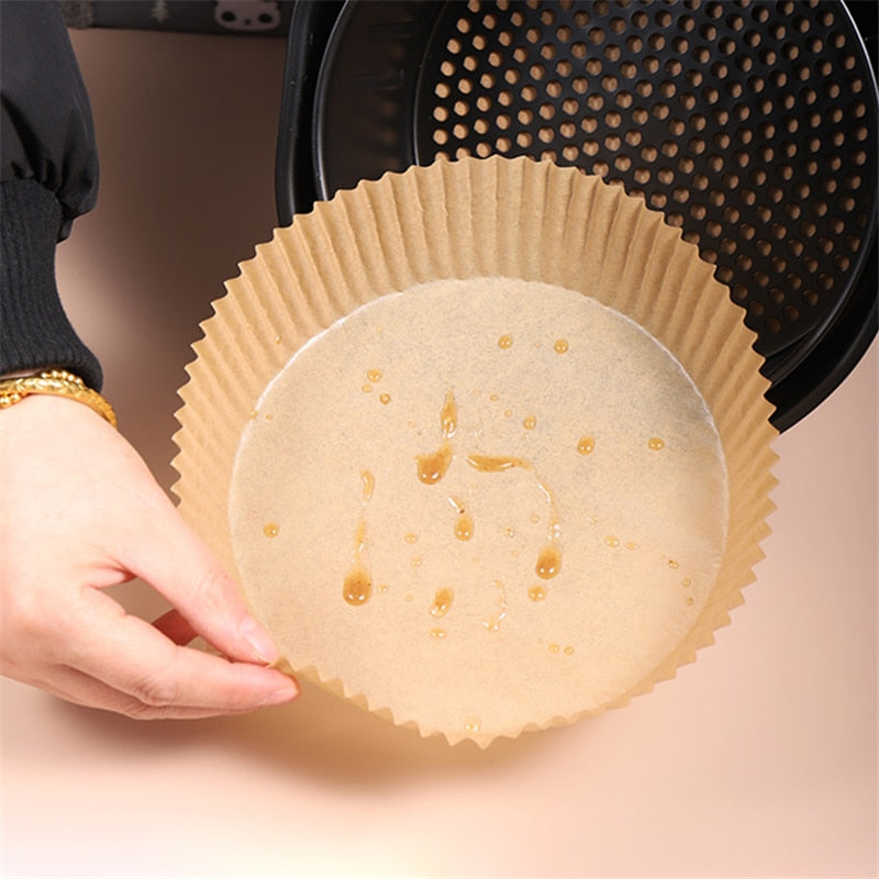 Air Fryer Wegwerp papieren voering - 50 Stuks