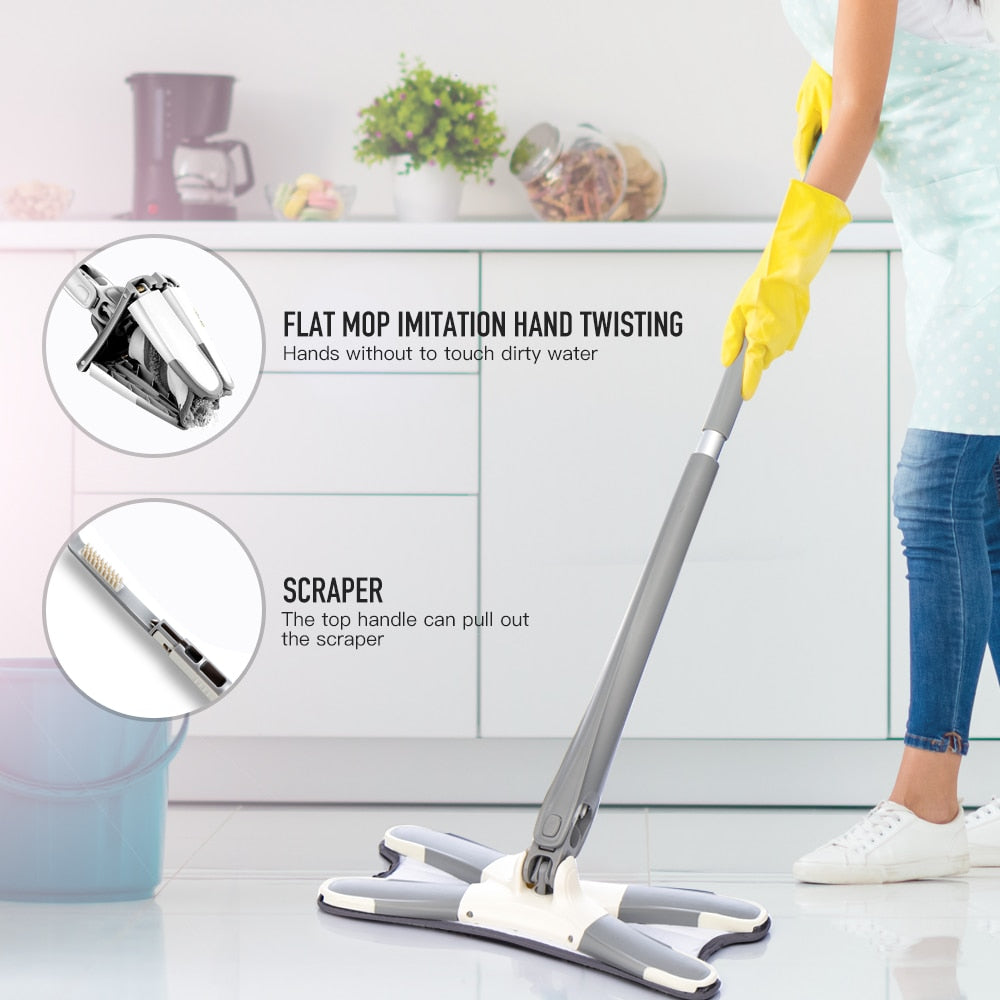 X-Type | Microfiber Vloer Reiniging Mop