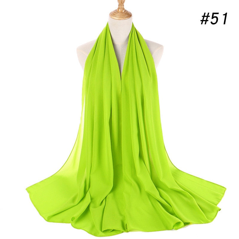 Chiffon Hijab Hoofdband