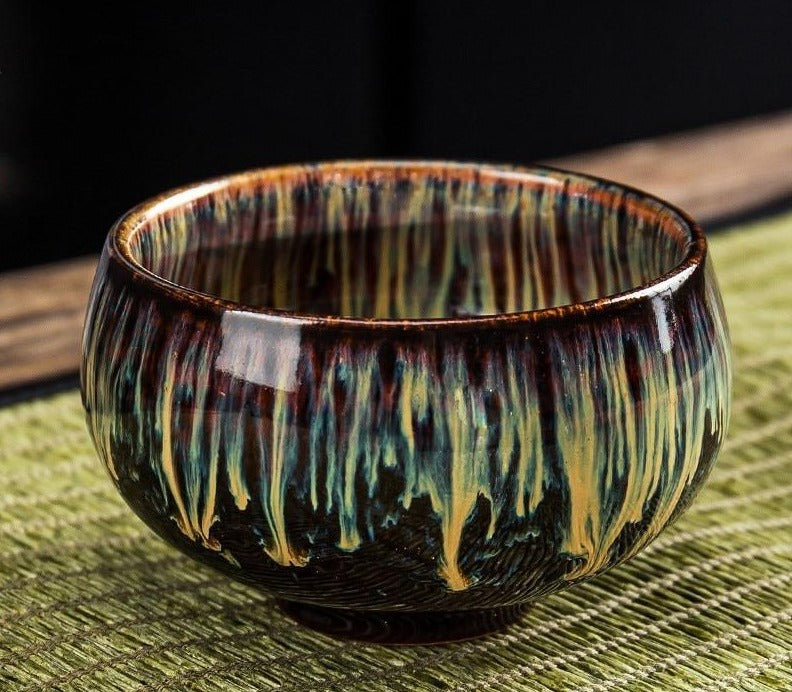 Keramische porseleinen theekop