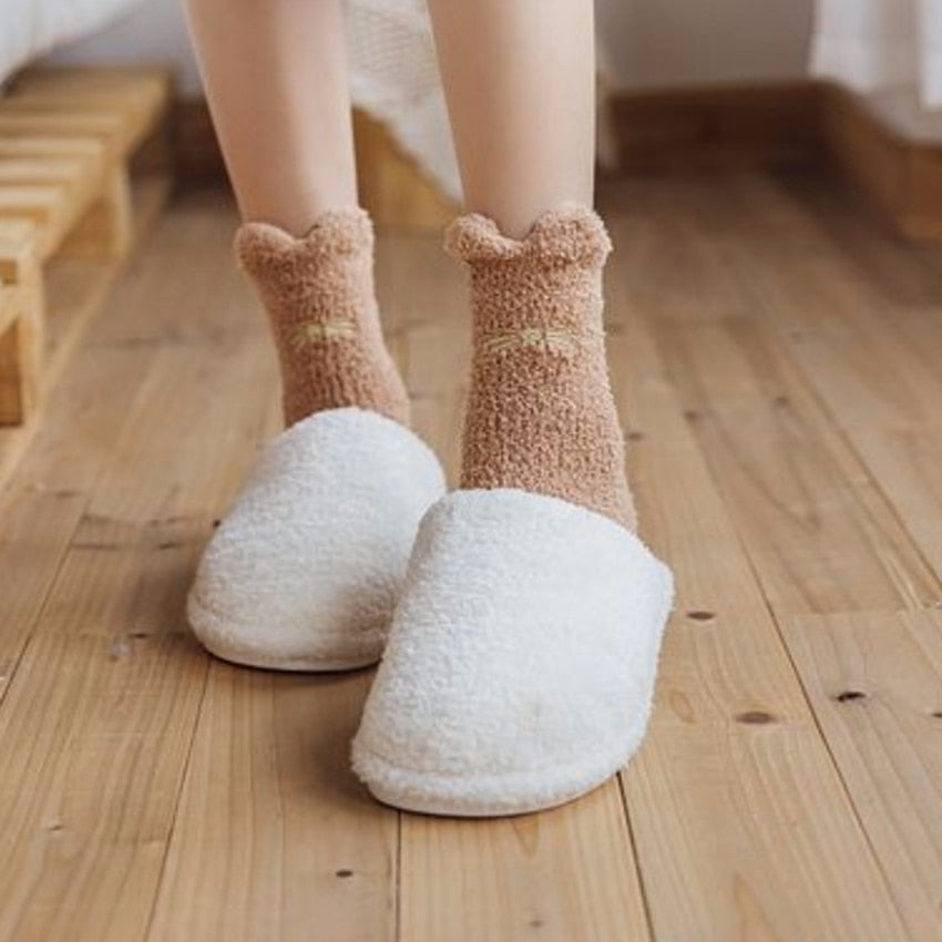 Pluizige poot Sokken