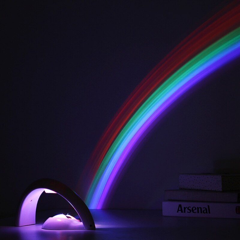 Regenboog Projectielamp