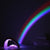 Regenboog Projectielamp