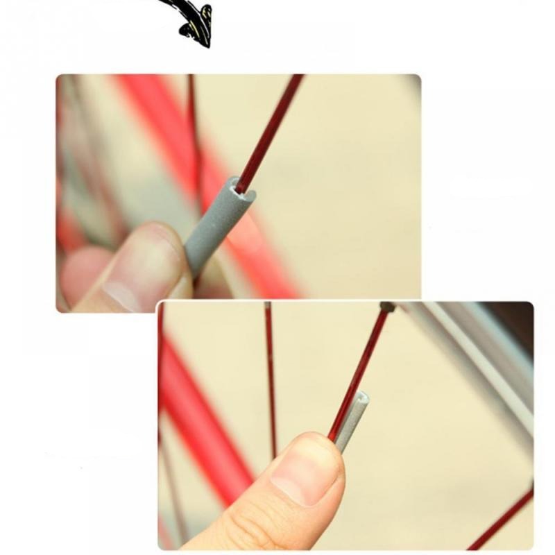 12 stuks fiets wiel Spaak Reflector