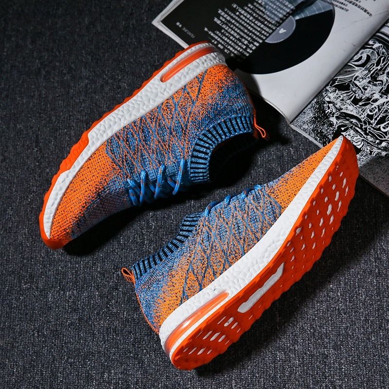 Fly-knitted Ademende Herensneakers