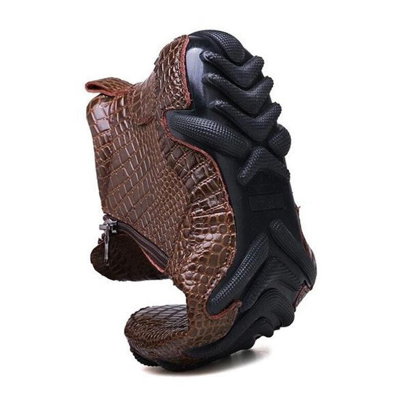 Leren Stijl Chelsea Laarzen Voor Mannen