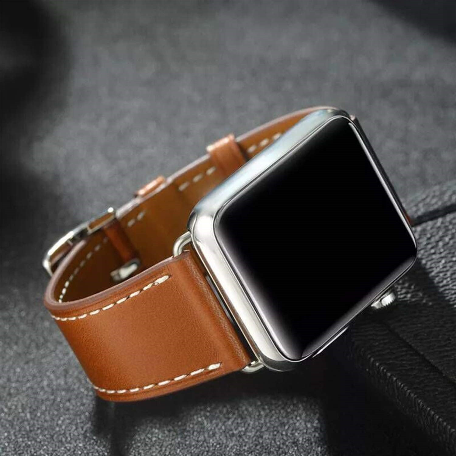Apple Watch-riem van synthetisch leer