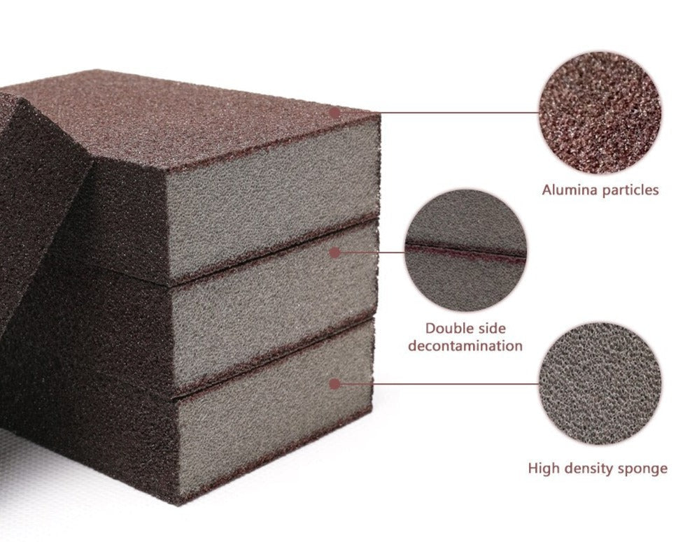 Magische Smaragd Scrub Spons Borstel