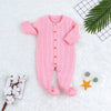 Gebreide baby romper