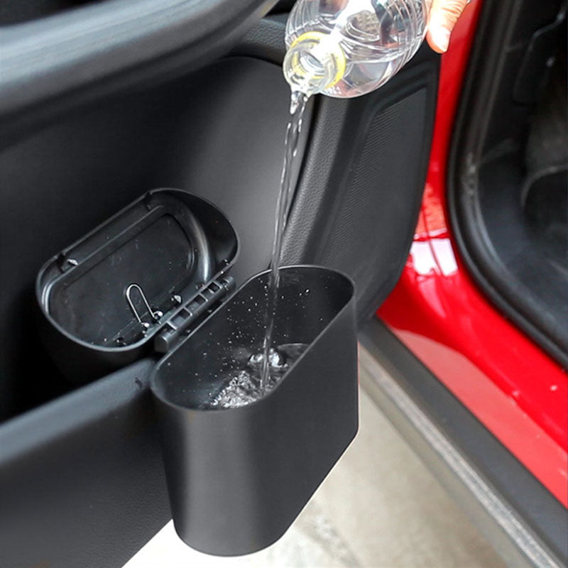 Vuilnisbak voor in de auto