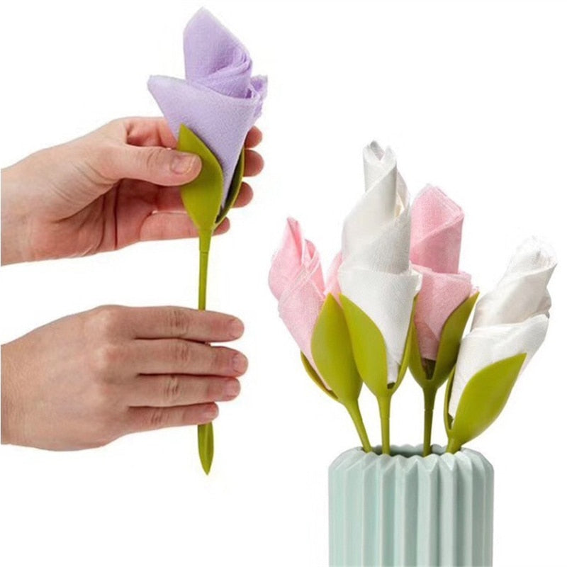 Gebloemde Servethouder