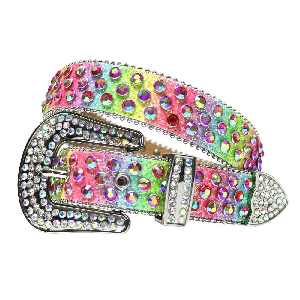 Bergkristal Diamant Riem