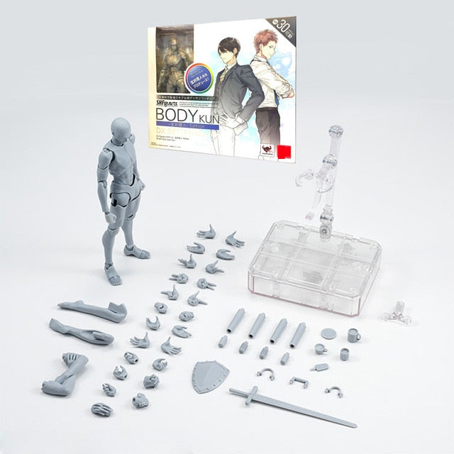 Body Kun & Body Chan Tekenende Mannequin