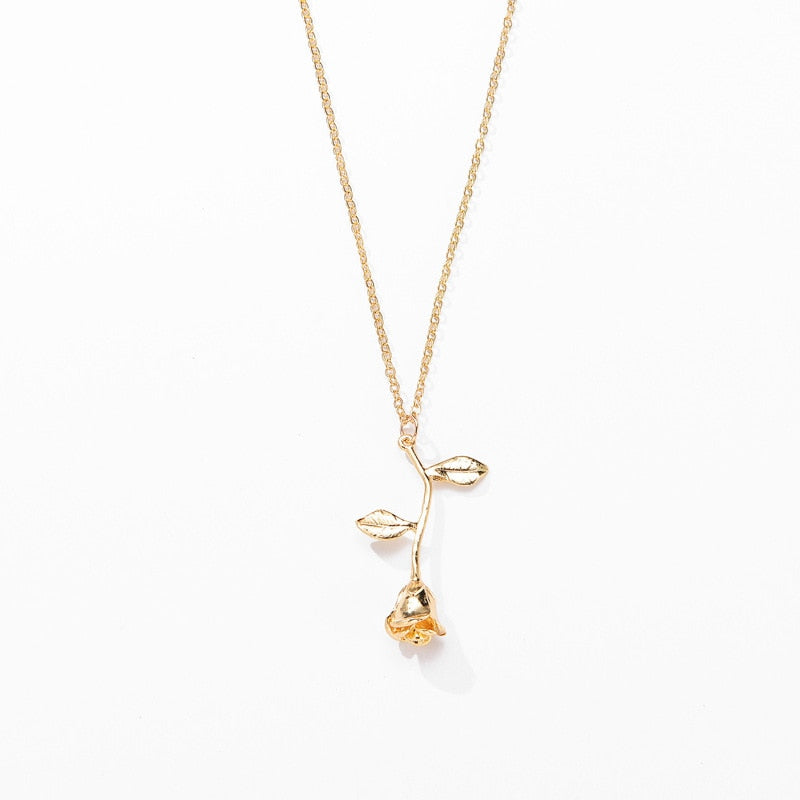 Rose Hanger Ketting