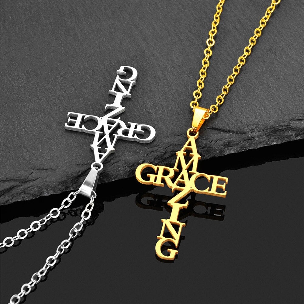 Amazing Grace Kruis Ketting