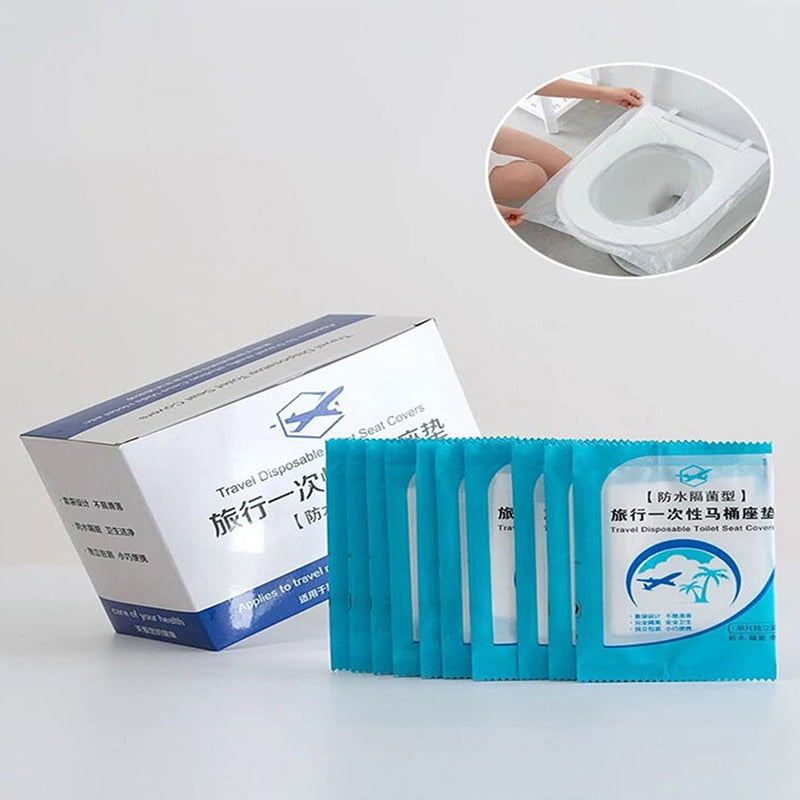 Wegwerp deksel voor toiletbril