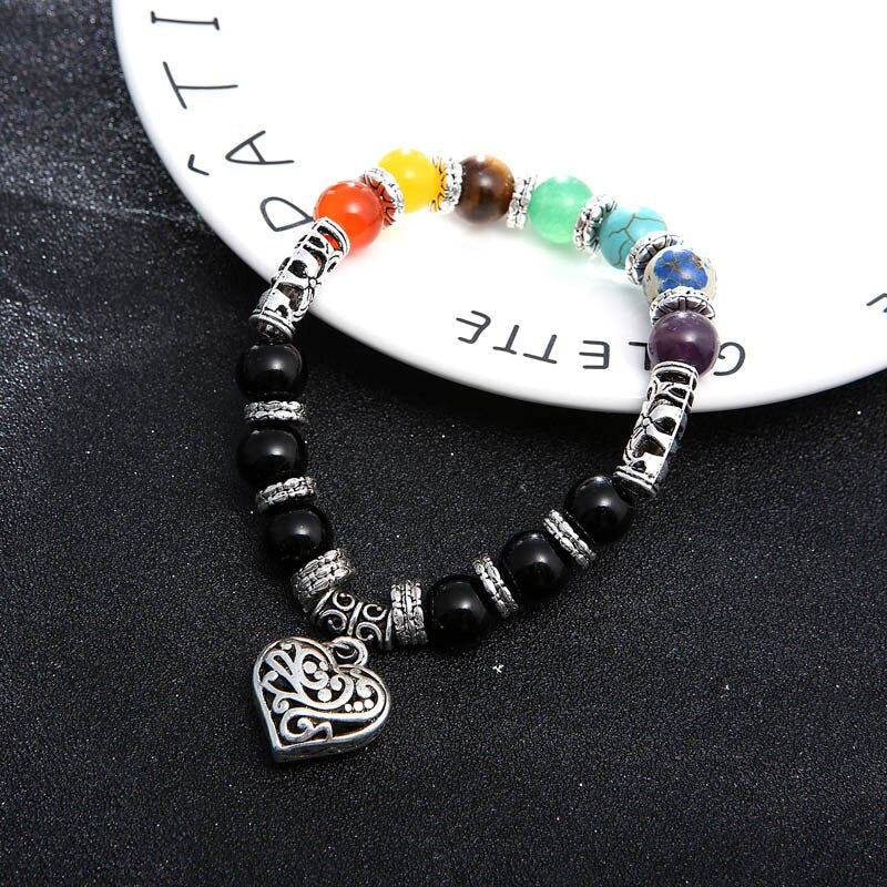 7 Chakra Stenen Armband