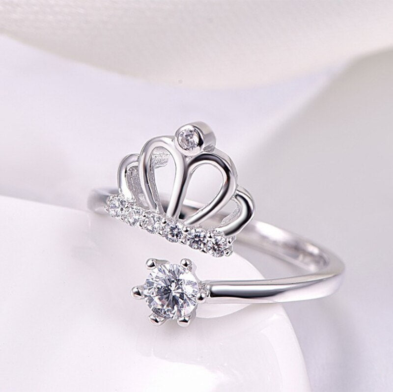 Crownring - Elegante exclusieve kroonring