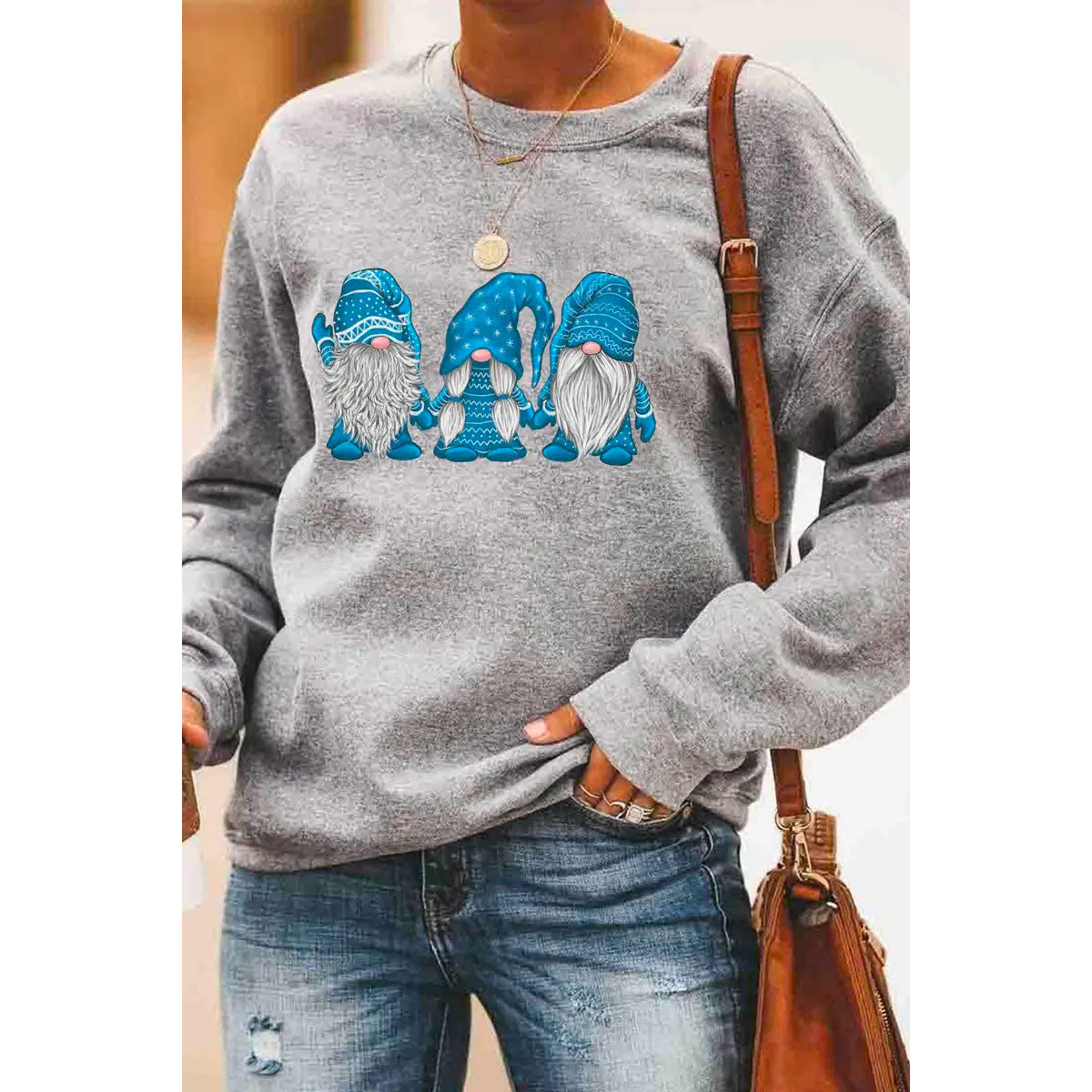 Leuke Kerstman Grafische Trui