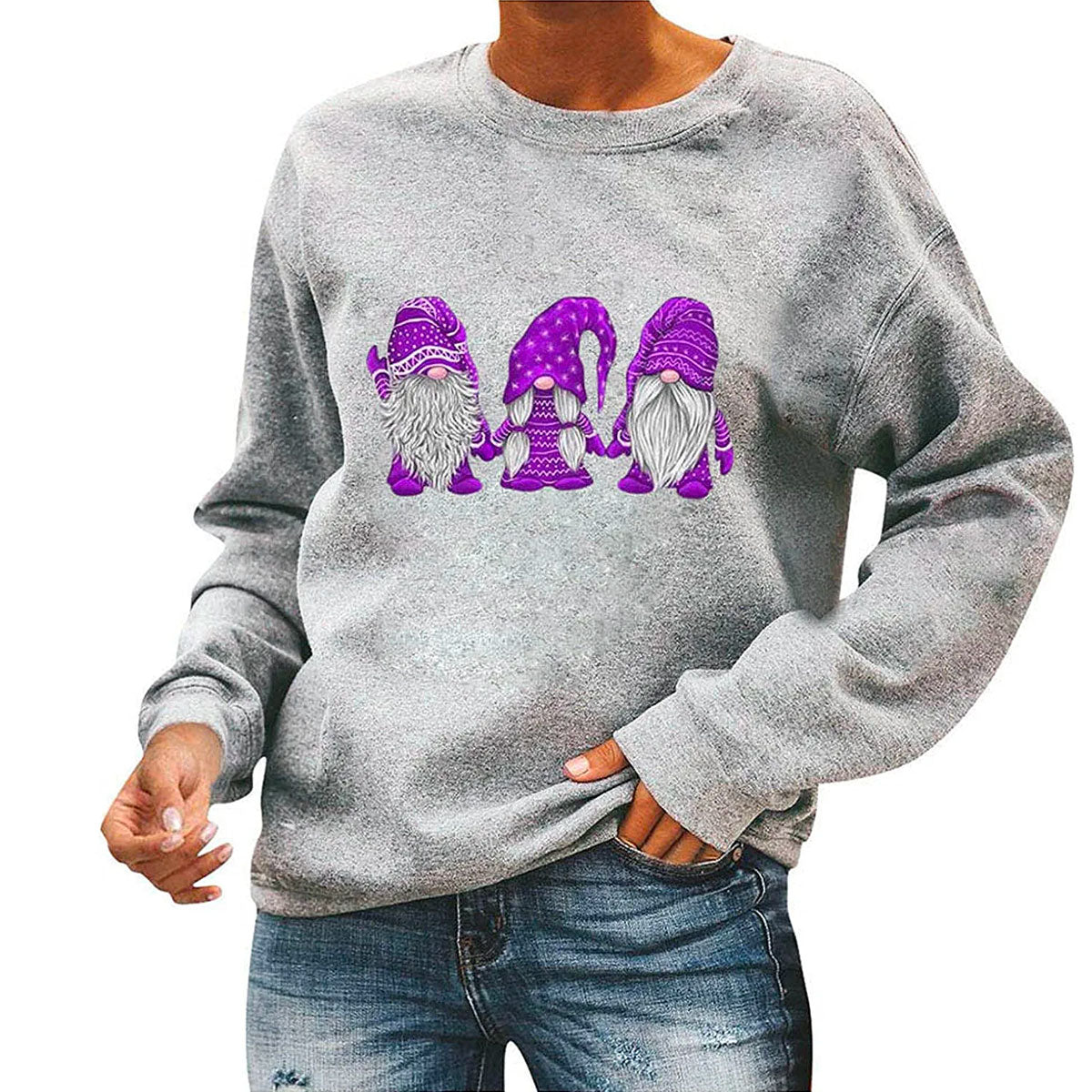 Leuke Kerstman Grafische Trui