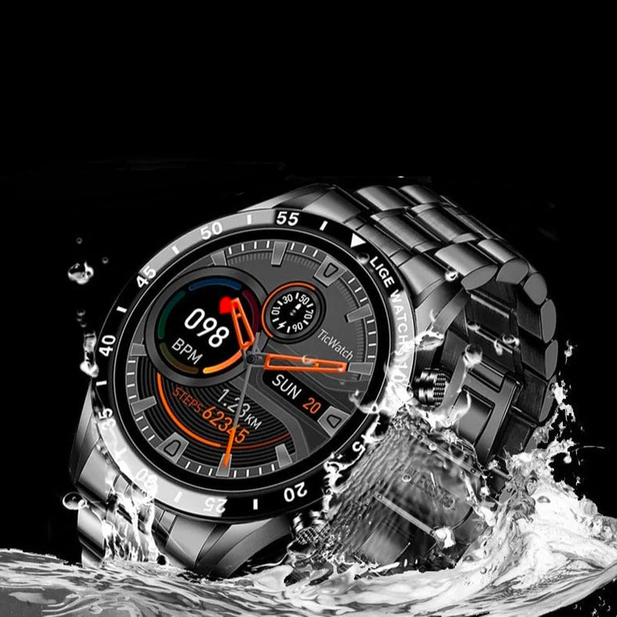 Luxe Mannen Slim Horloge