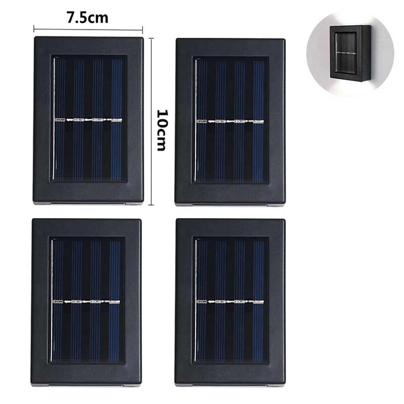 Zonne-aangedreven buiten Patio Wall Light