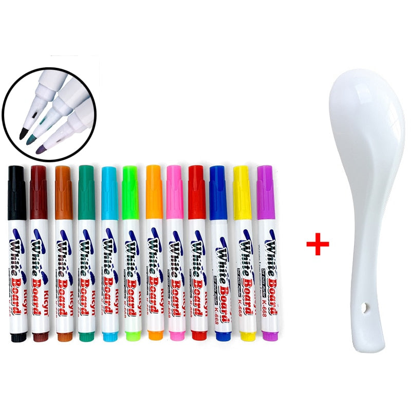 Floating Marker Pens (Pak van 8)