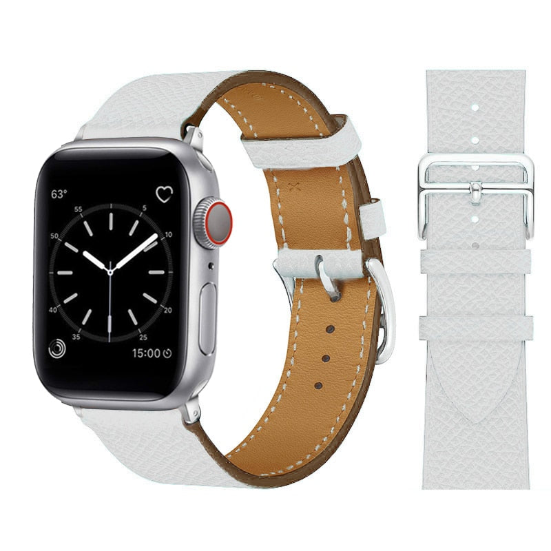 Apple Watch-riem van synthetisch leer