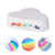 Regenboog Wolk Badbom