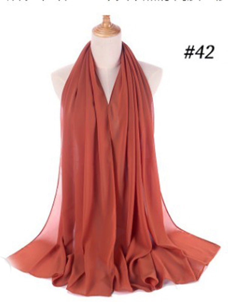 Chiffon Hijab Hoofdband