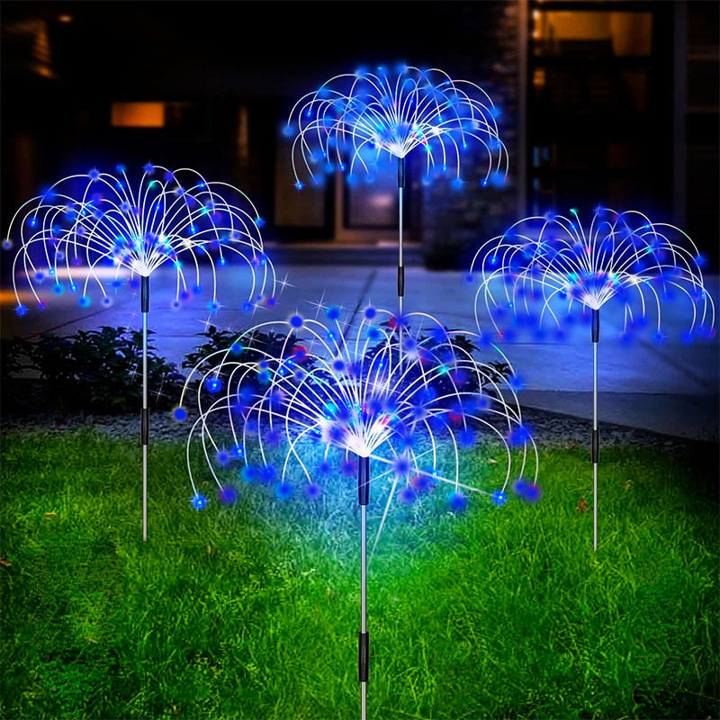 Waterdichte Zonne Garden Vuurwerk Lamp