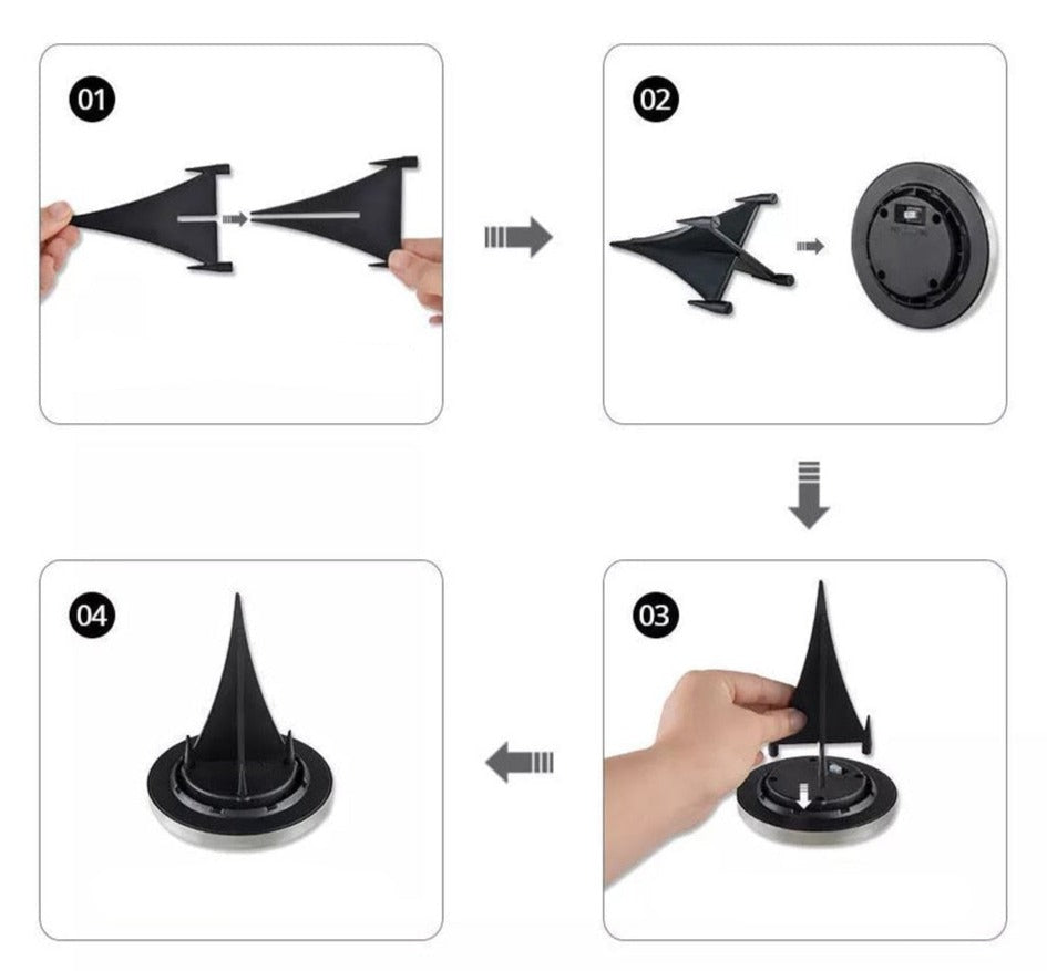 LED Schijflampen op zonne-energie