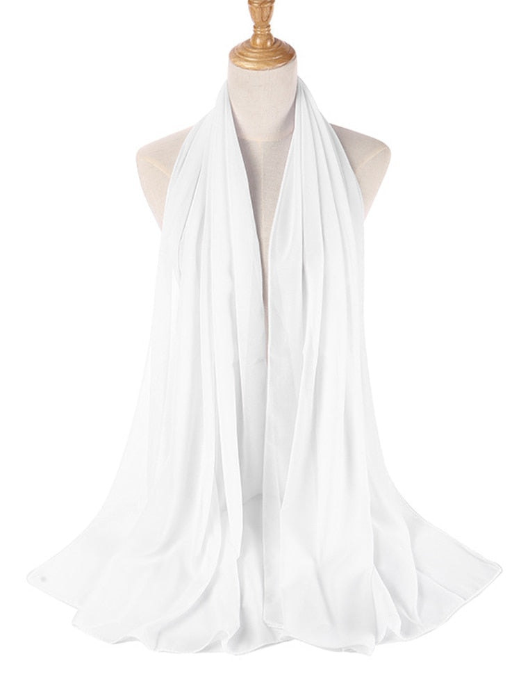 Chiffon Hijab Hoofdband