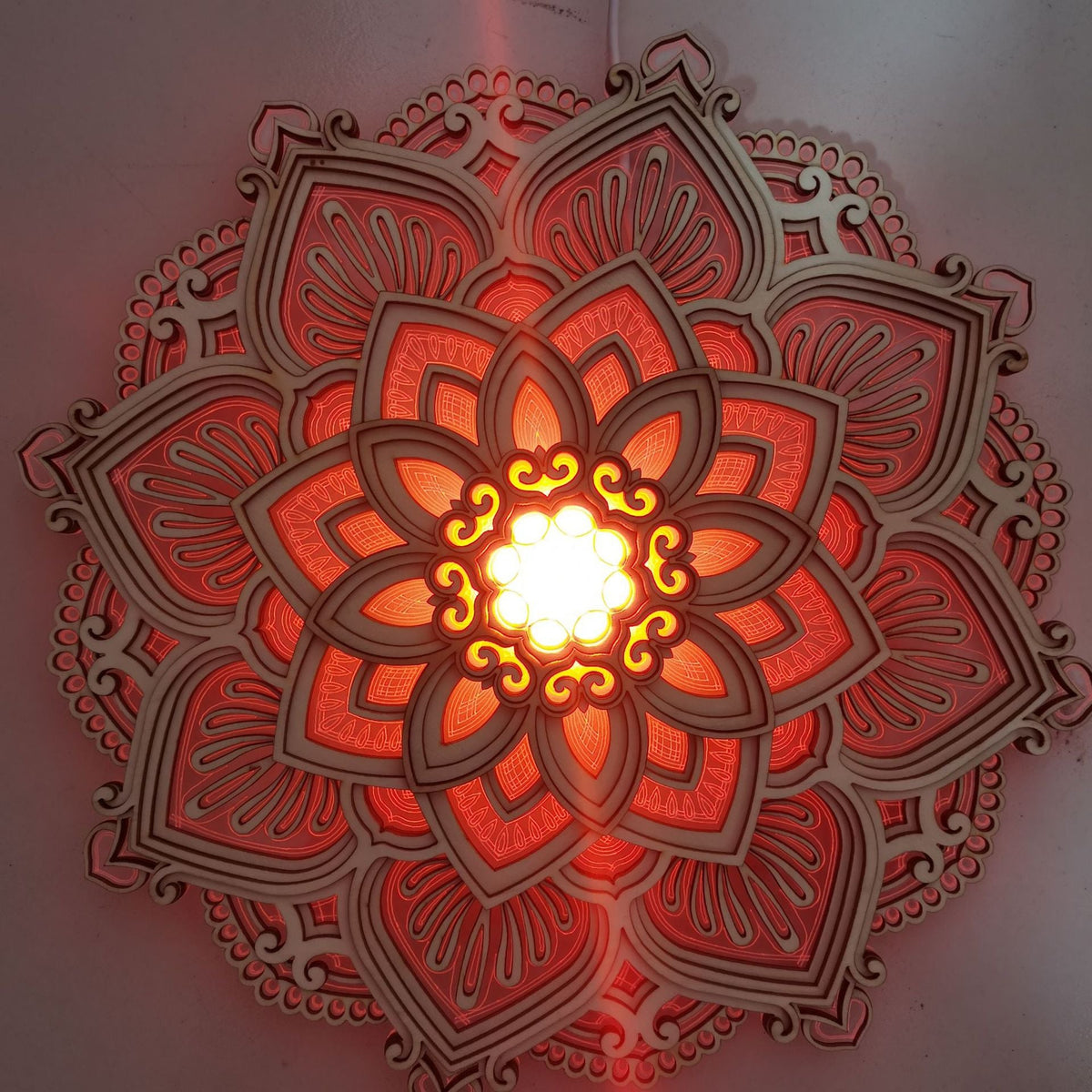 Mandala Yoga Lampen