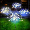 Waterdichte Zonne Garden Vuurwerk Lamp