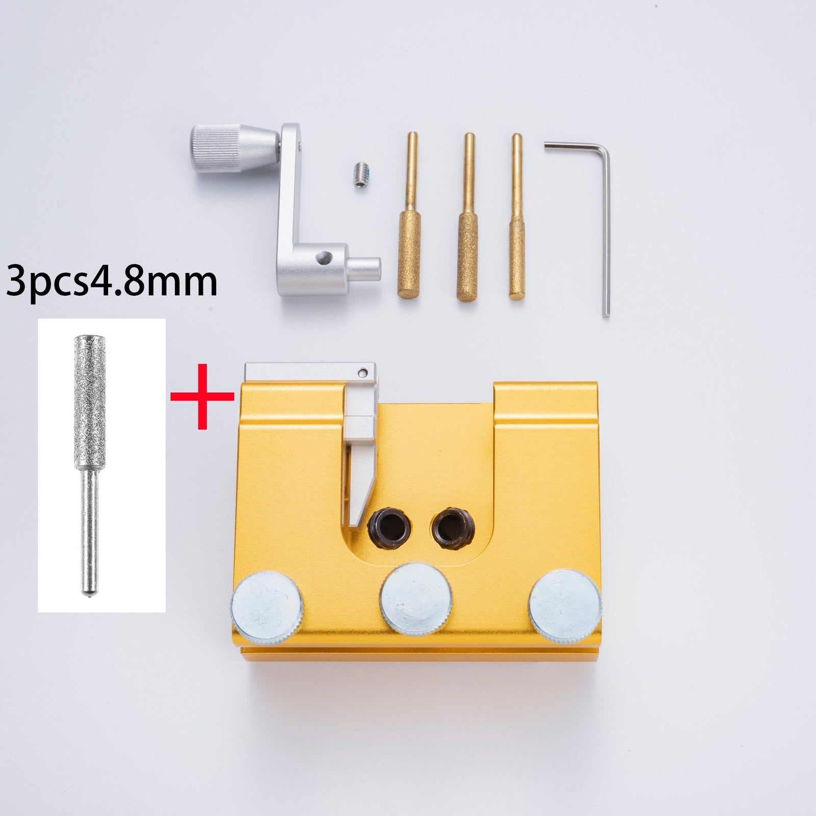 Draagbaar gereedschap voor kettingzaag-slijper