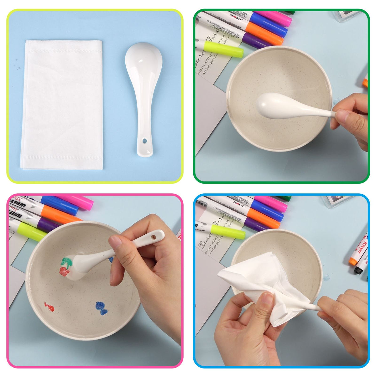 Floating Marker Pens (Pak van 8)