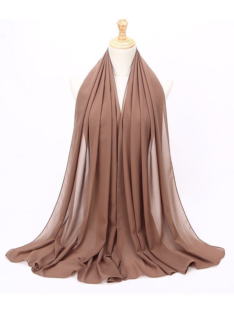Chiffon Hijab Hoofdband