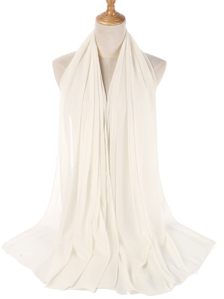 Chiffon Hijab Hoofdband