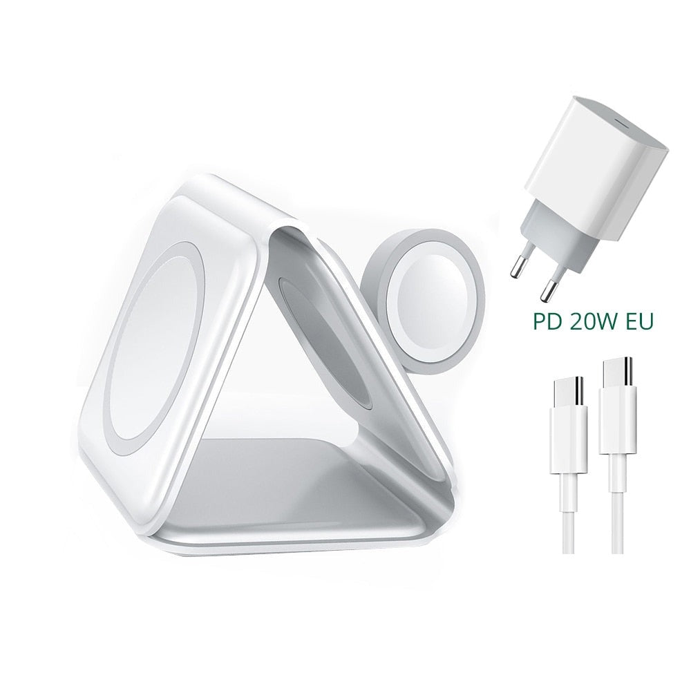 Opvouwbare Magnetische Draadloze Lader